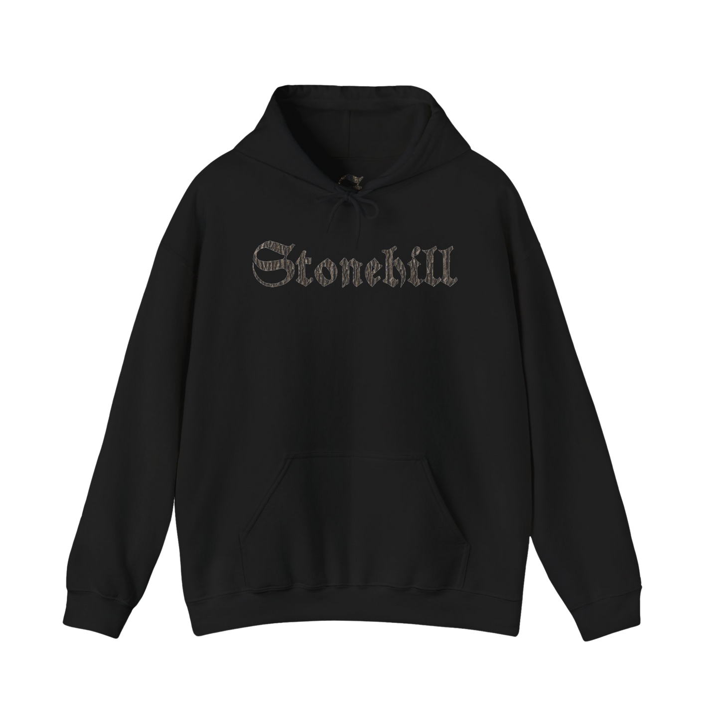 STONEHILL CAMO SPELLOUT HOODIE