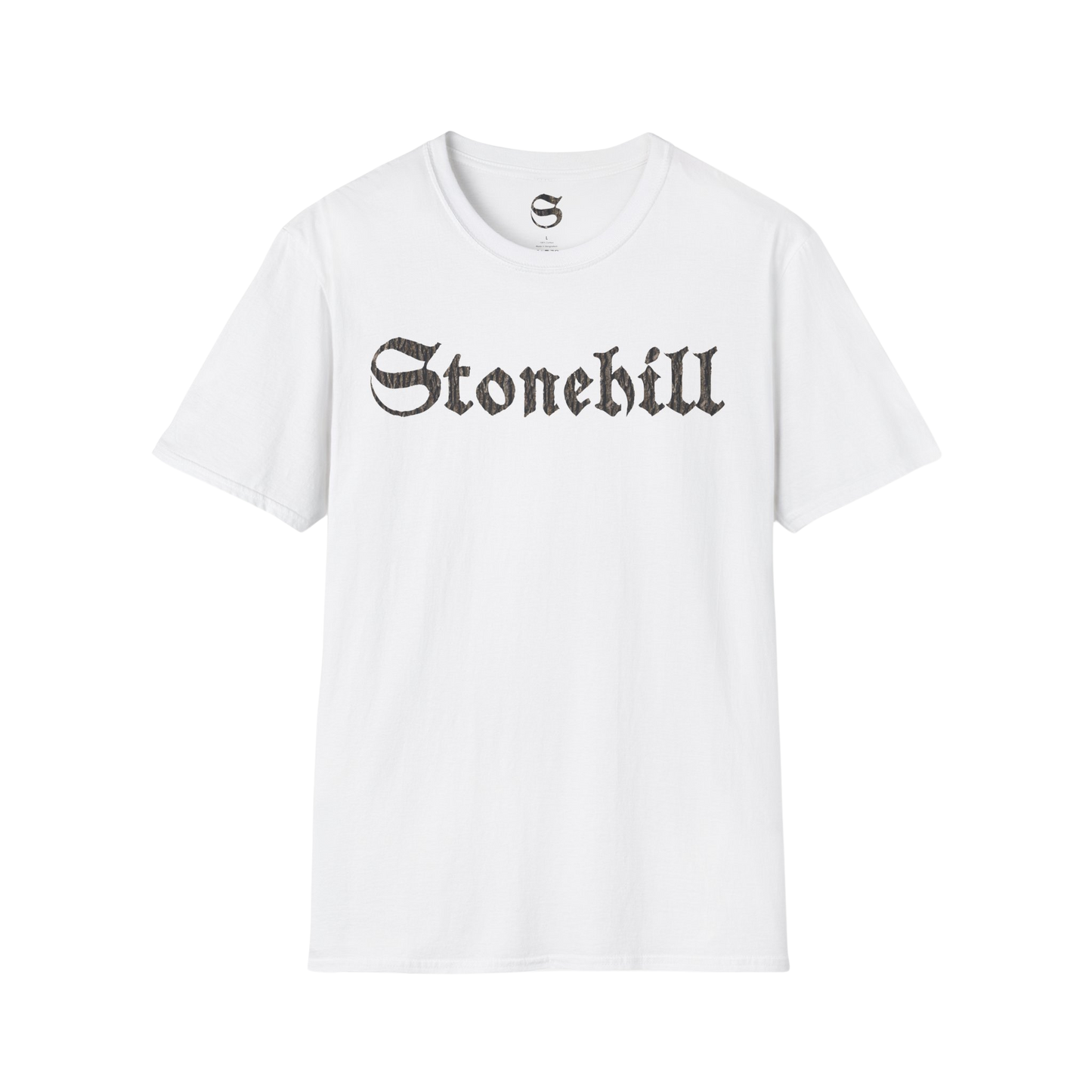STONEHILL CAMO SPELLOUT TEE