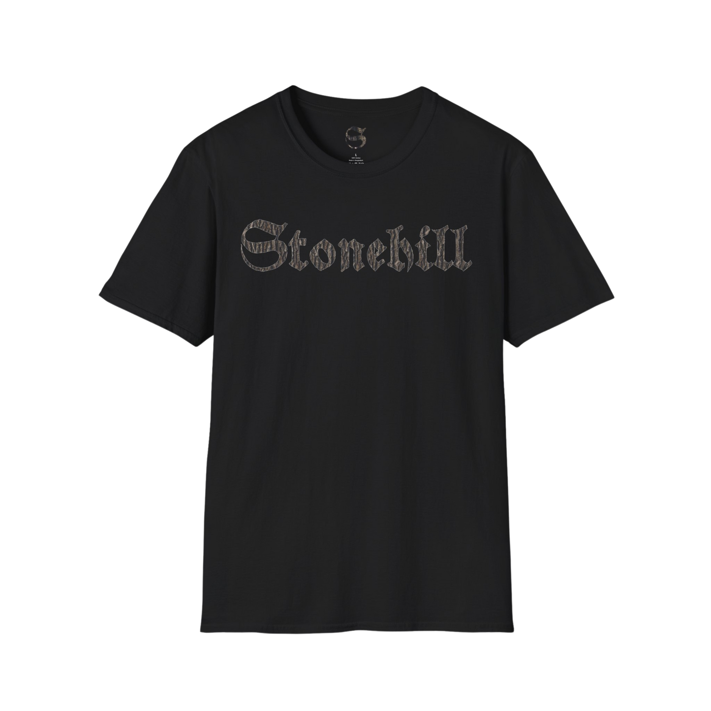 STONEHILL CAMO SPELLOUT TEE